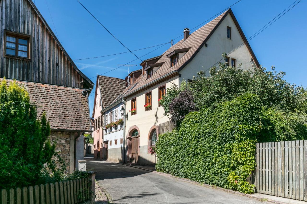 Maison Gite Au Tonnelier Hunawihr Buitenkant foto