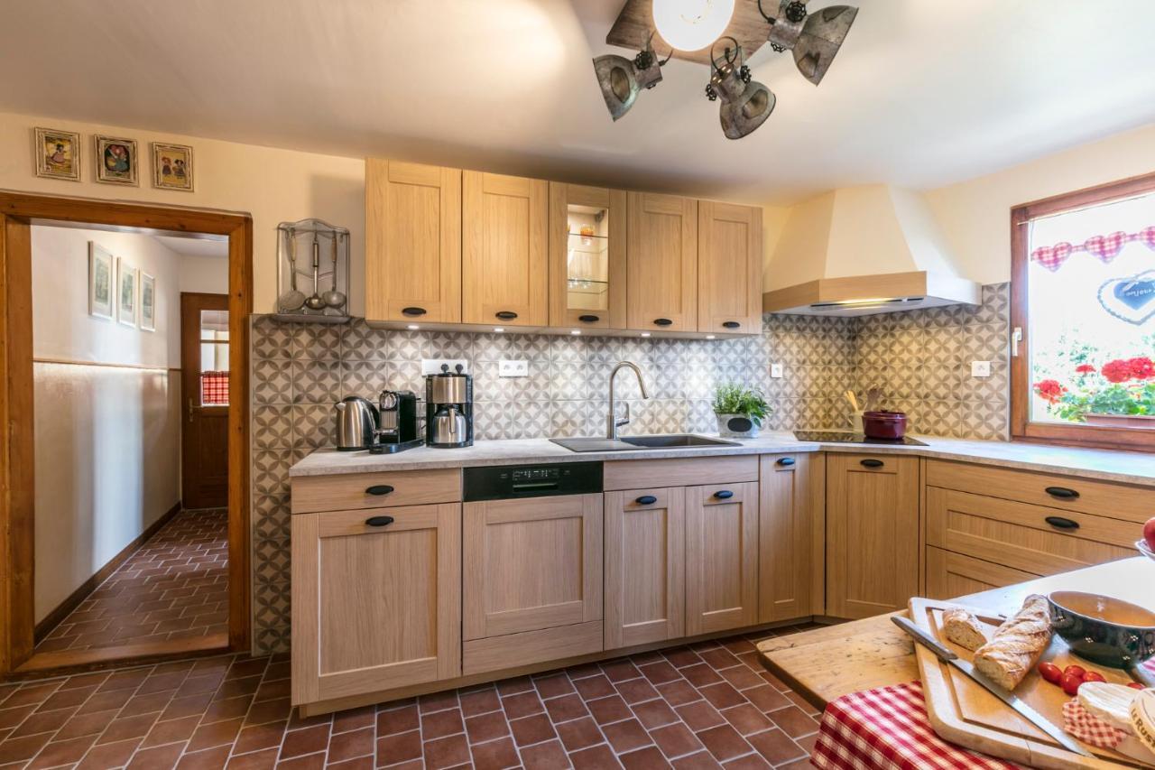 Maison Gite Au Tonnelier Hunawihr Buitenkant foto