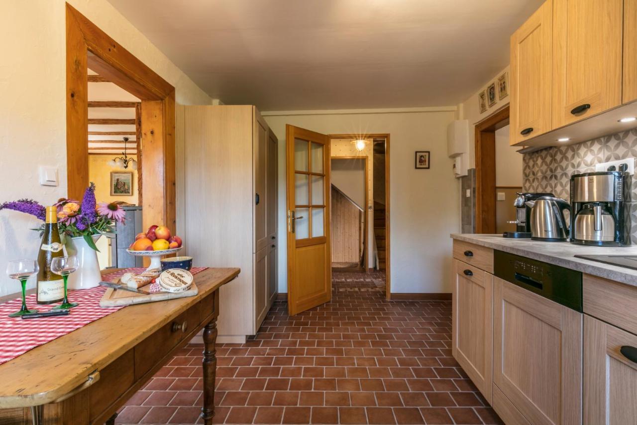 Maison Gite Au Tonnelier Hunawihr Buitenkant foto