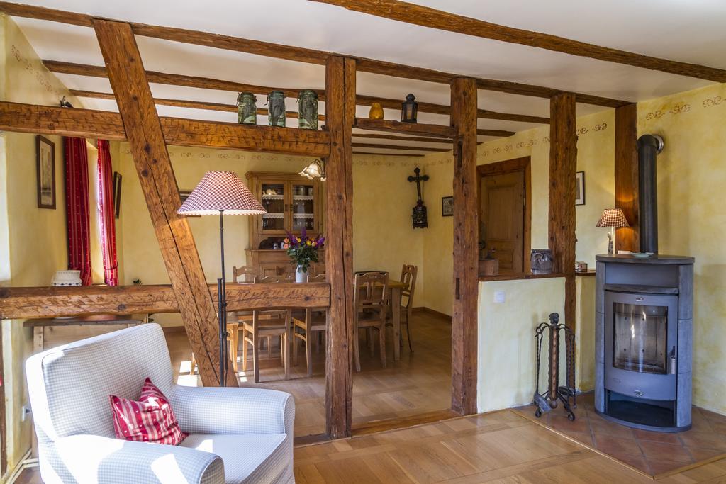 Maison Gite Au Tonnelier Hunawihr Buitenkant foto