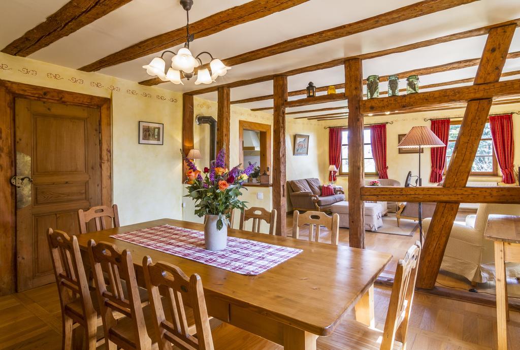 Maison Gite Au Tonnelier Hunawihr Buitenkant foto